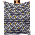 Gold Tooth Durable Throw Blanket