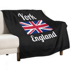 York England - Stylish Prints, All-season Throw Blanket