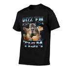 Rizz Em With The Tism Capybara Funny Oddly Dank Meme  Wrinkle-resistant T-Shirt