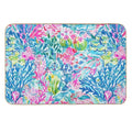 Summer Lily Ocean Holidays  Absorbent Bath Mat