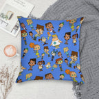 Total Dramarama; Blue Soft Multiple Sizes Throw Pillow