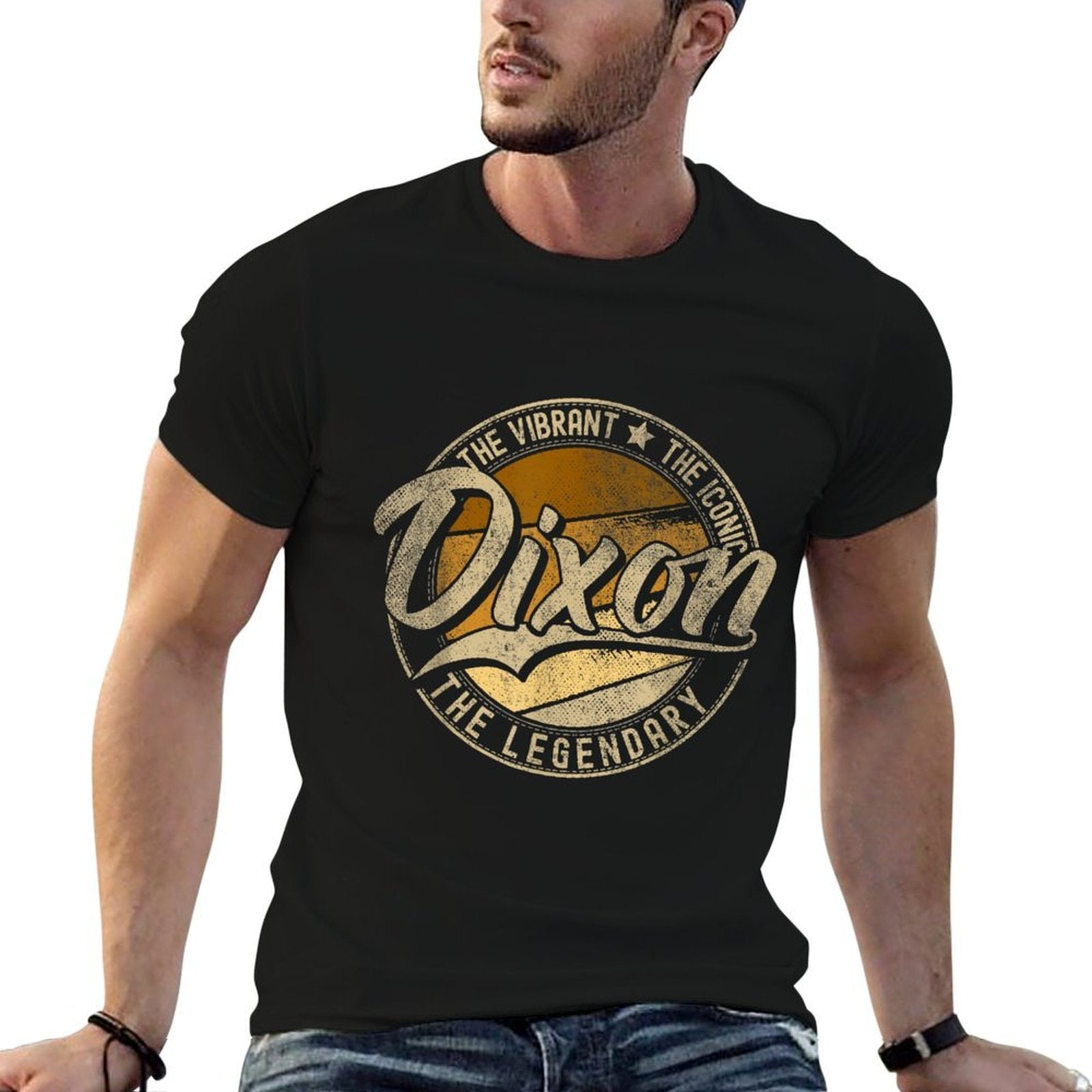 Dixon IL  Illinois  Vintage Distressed Comfortable T-Shirt