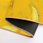 Star Yellow Lilly  Slip-Resistant Bath Mat