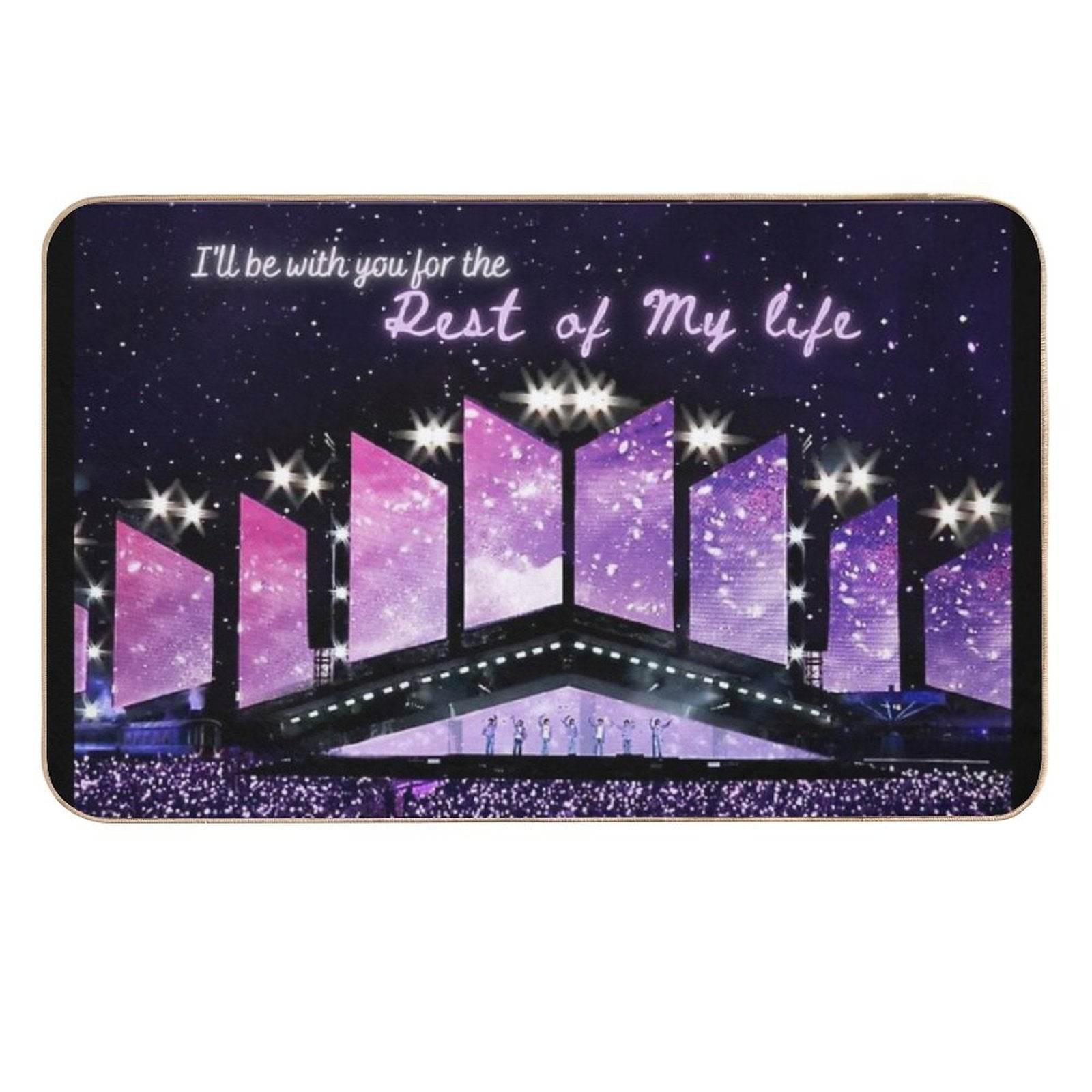 BTS Yet to Come in Busan  Pet-Safe Bath Mat