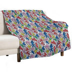 Haring Pop Art Shrink-resistant Throw Blanket