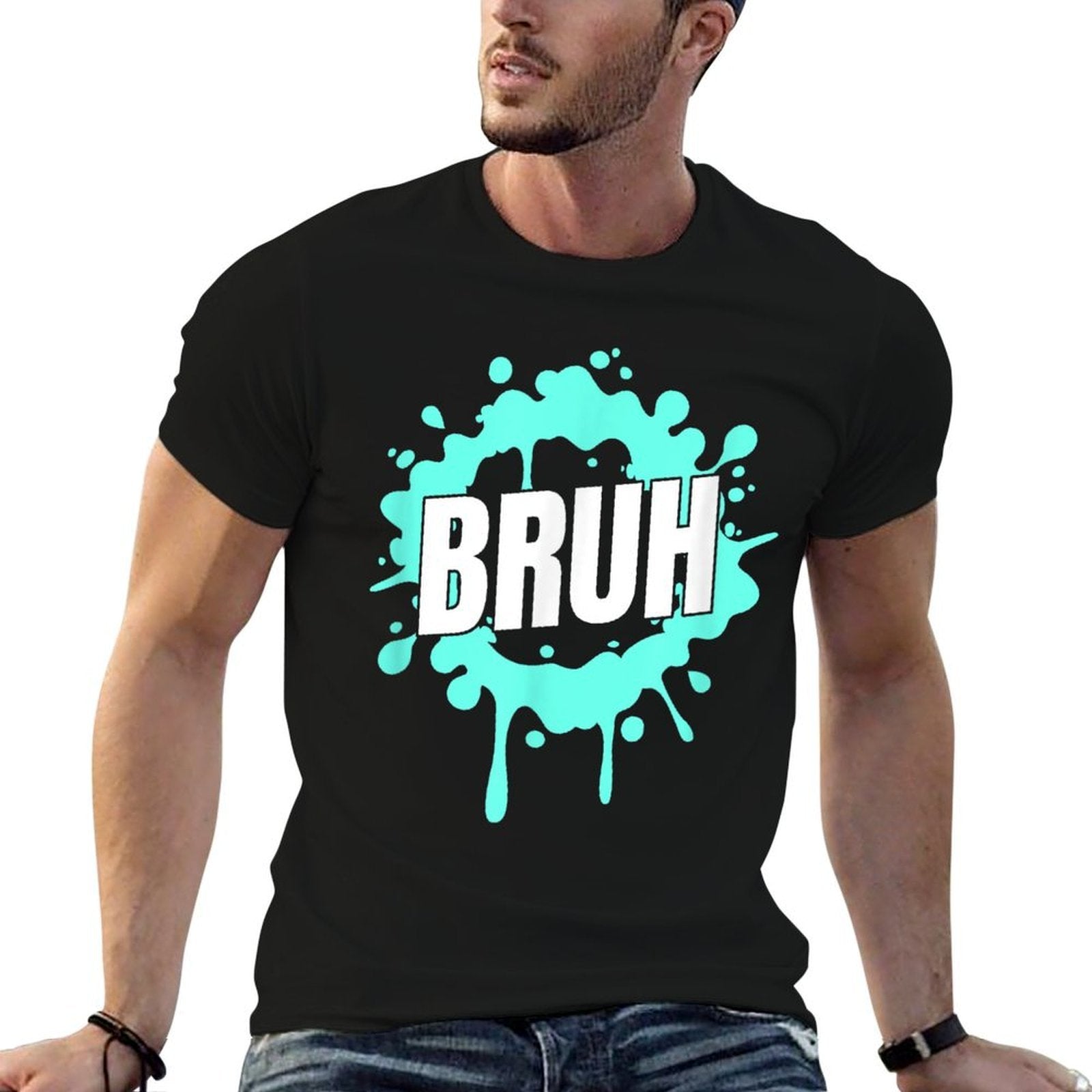 Bruh Boys Meme Funny Saying Brother Greeting Kidsns Bruh  Vintage-inspired T-Shirt