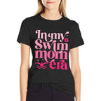 In My Swim Mom Era Retro Mom Life Mothers Day Swimming  Lightweight T-Shirt