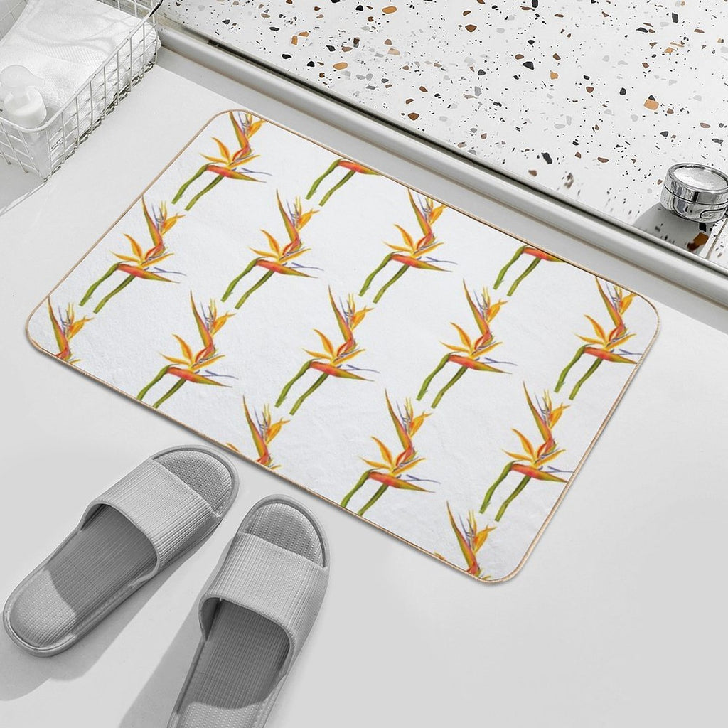 Birds of Paradise  Anti-Trip Bath Mat