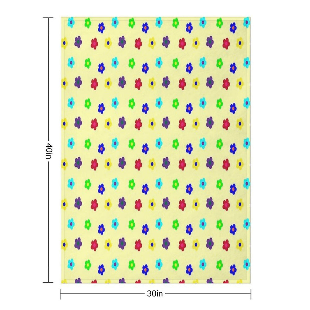 Bright Patch Easy Care Throw Blanket