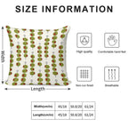 Martini Cocktail Olives  - Olives on A Stick Soft Shrink-Resistant Throw Pillow