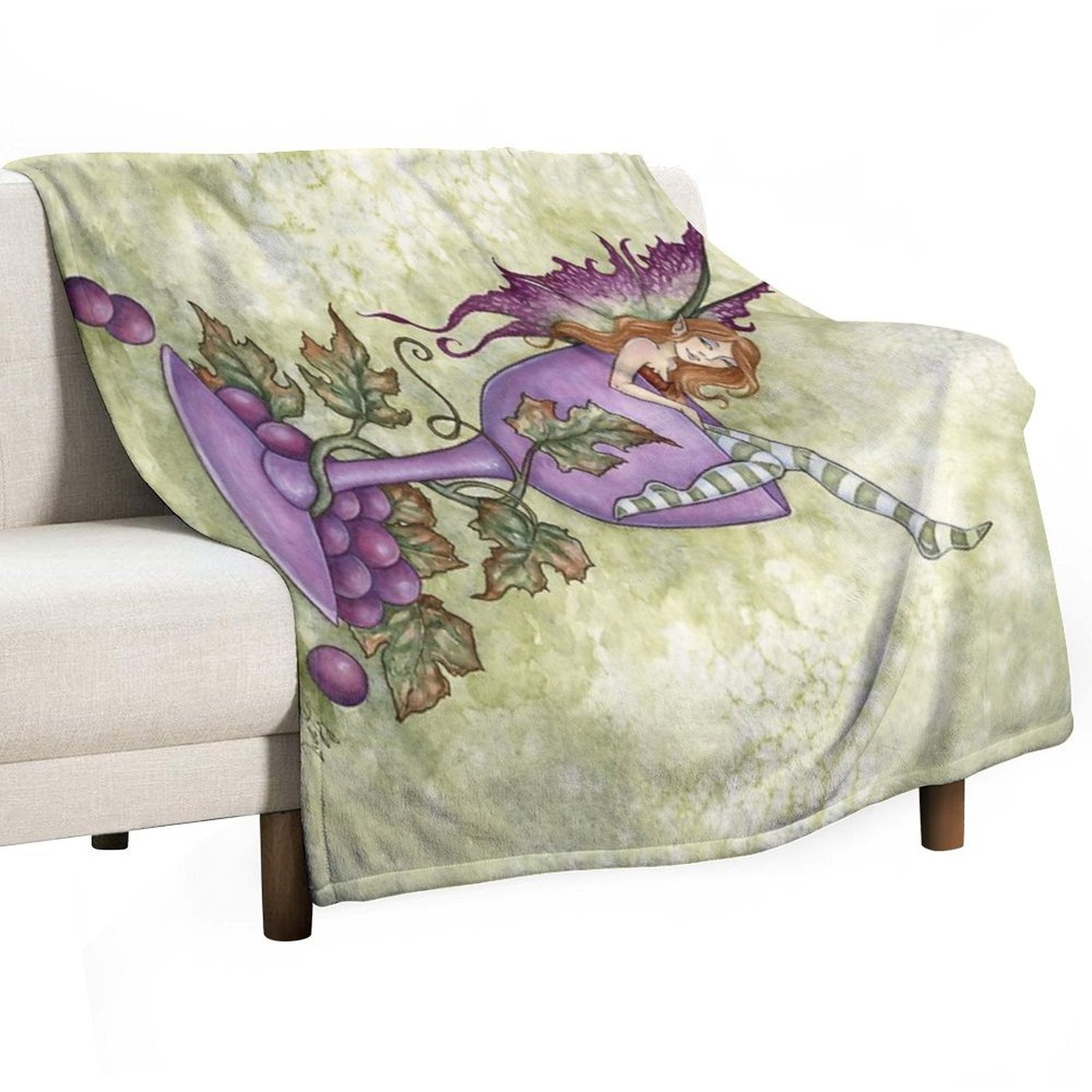 Wine Fae Versatility Throw Blanket
