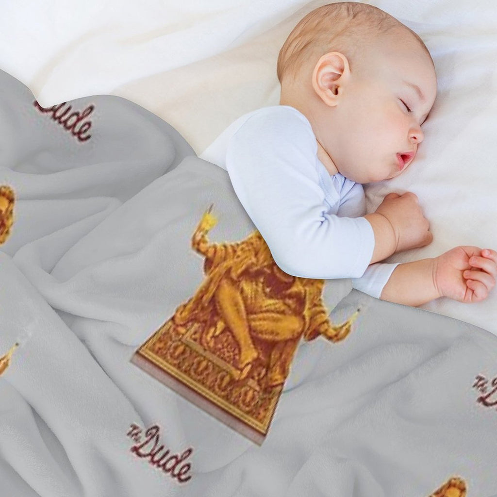 The Dude Budha The Big Lebowski Shrink-resistant Throw Blanket