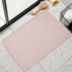 Cute Pink Speckles  Toxin-Free Bath Mat