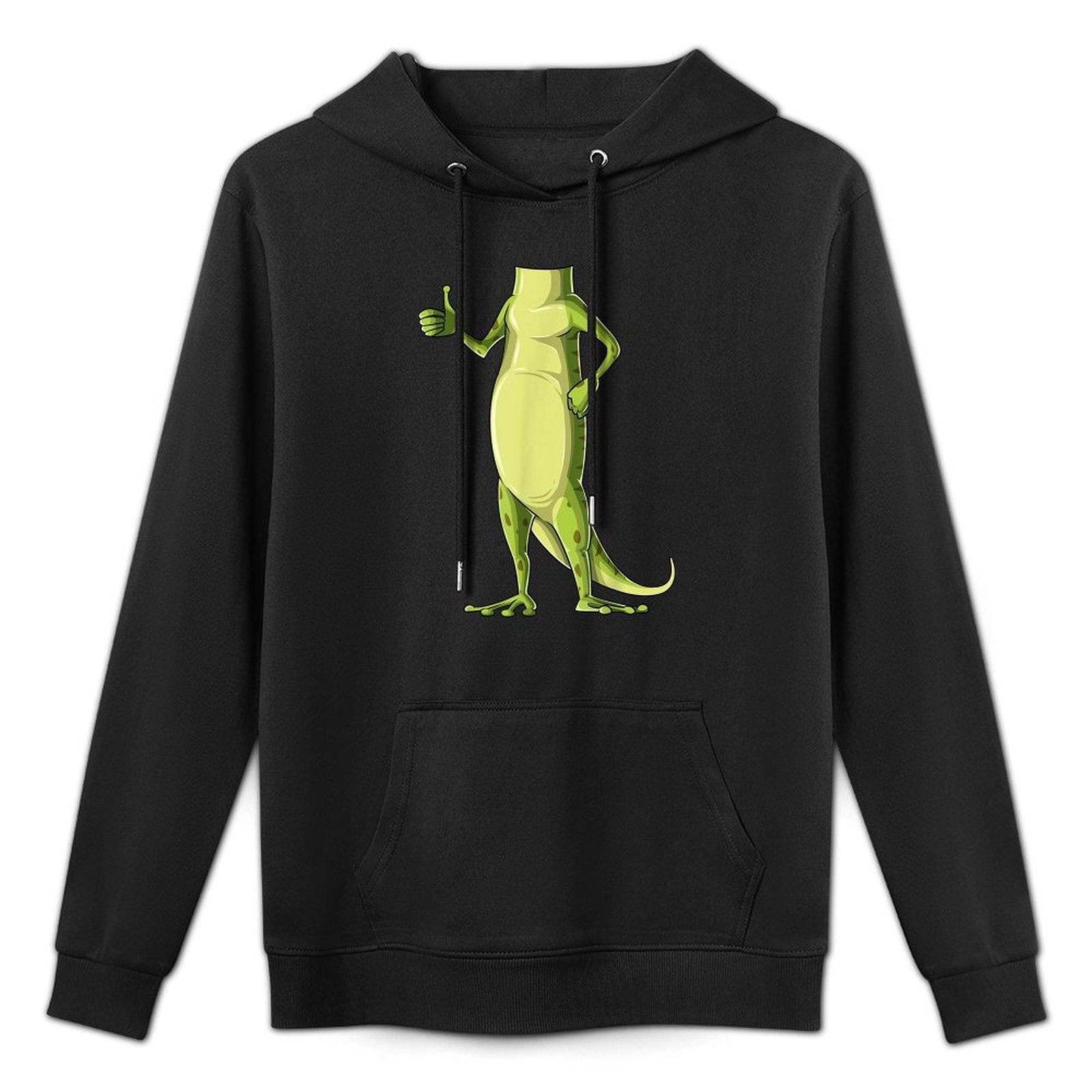 Easy Gecko Costume Gecko Body Headless Gecko Costume Casual Wear Hoodie