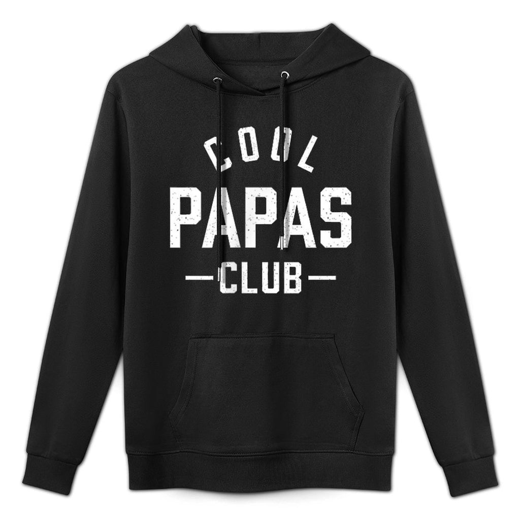 Pocket Cool Papas Club Best Papa Ever Retro Fathers Day Versatile Streetwear Hoodie