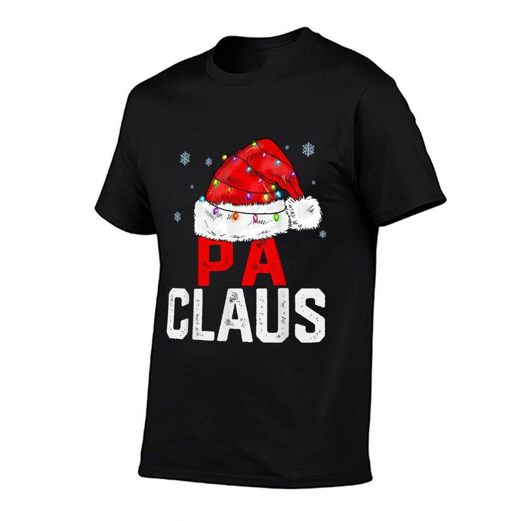 PA Claus Funny Xmas Family Matching Grandpa Christmas  Durable T-Shirt