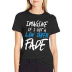 Imagine If I Got A Low Taper Fade - Funny Hairstyle Meme  Slim-fit Cut T-Shirt