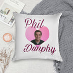 Modern Family Phil Dunphy Heart Meme Soft Bedroom Essential Throw Pillow