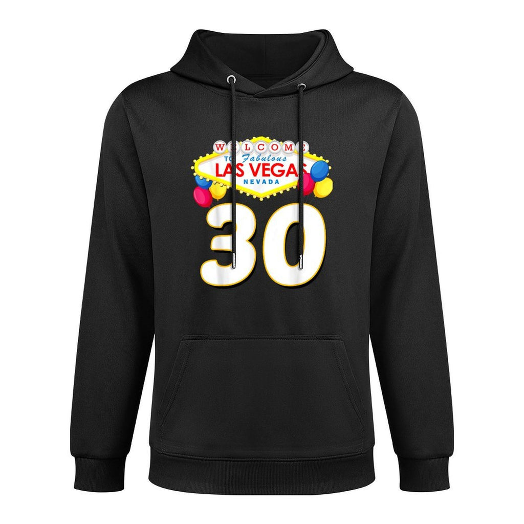 30th Birthday T Las Vegas Fabulous 30 Years Old Gift Shape Retention Hoodie