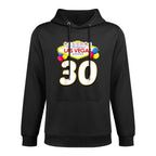 30th Birthday T Las Vegas Fabulous 30 Years Old Gift Shape Retention Hoodie
