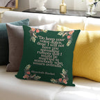 Hyacinth Bucket Quotes Soft Washable Throw Pillow