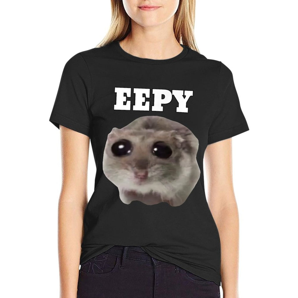 Eepy Hamster, Sleepy Hamster Meme  Slim-fit Cut T-Shirt