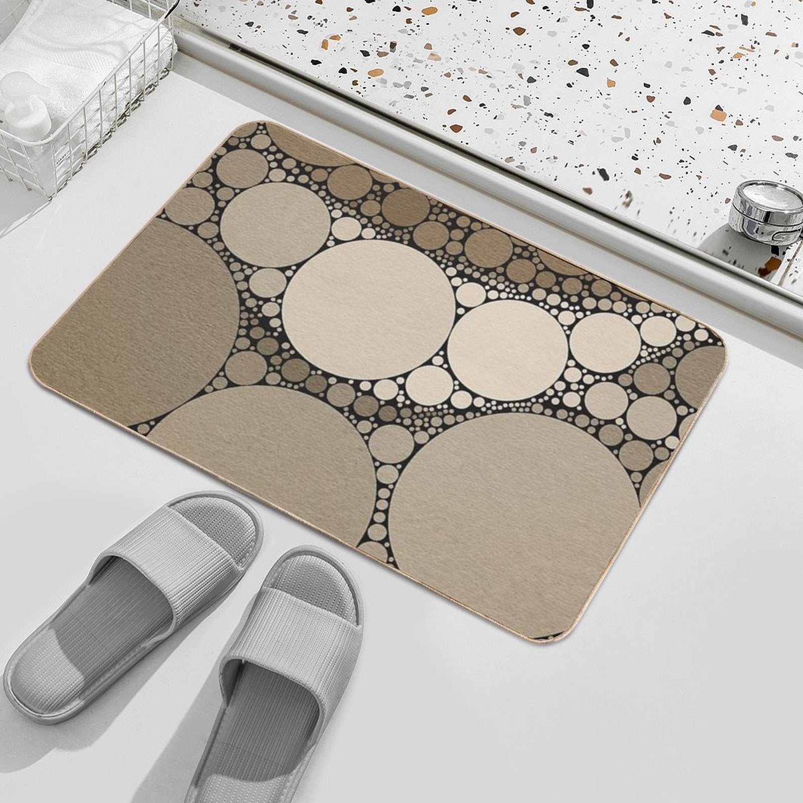 Cappuccino Anyone  Versatile Bath Mat