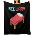 Bed Wars T-Shirt Machine-washable Throw Blanket