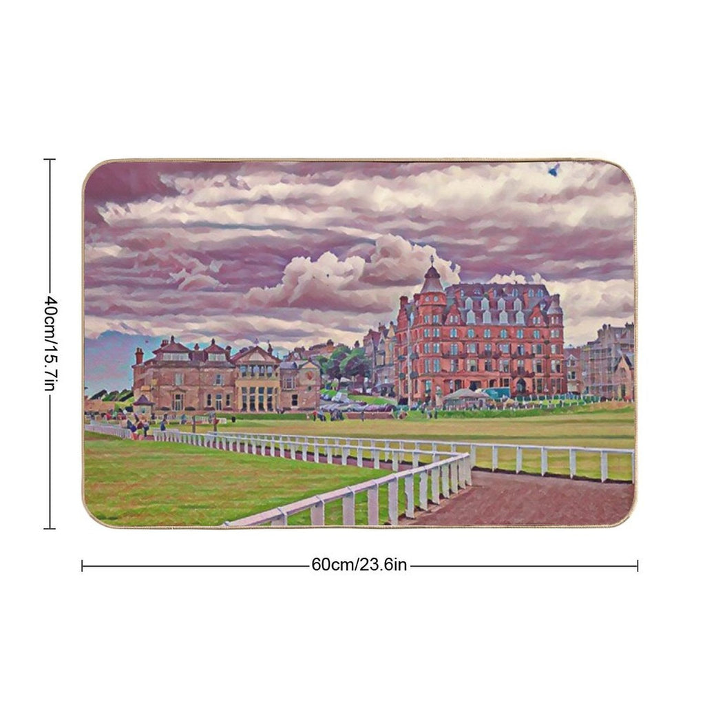 St Andrews Golf Course - The Scottish Open  Dirt-Trapping Bath Mat