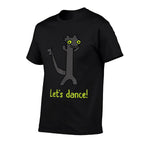 Funny Cartoon Kids Dragon Dance Meme Lets Dance  Versatile T-Shirt