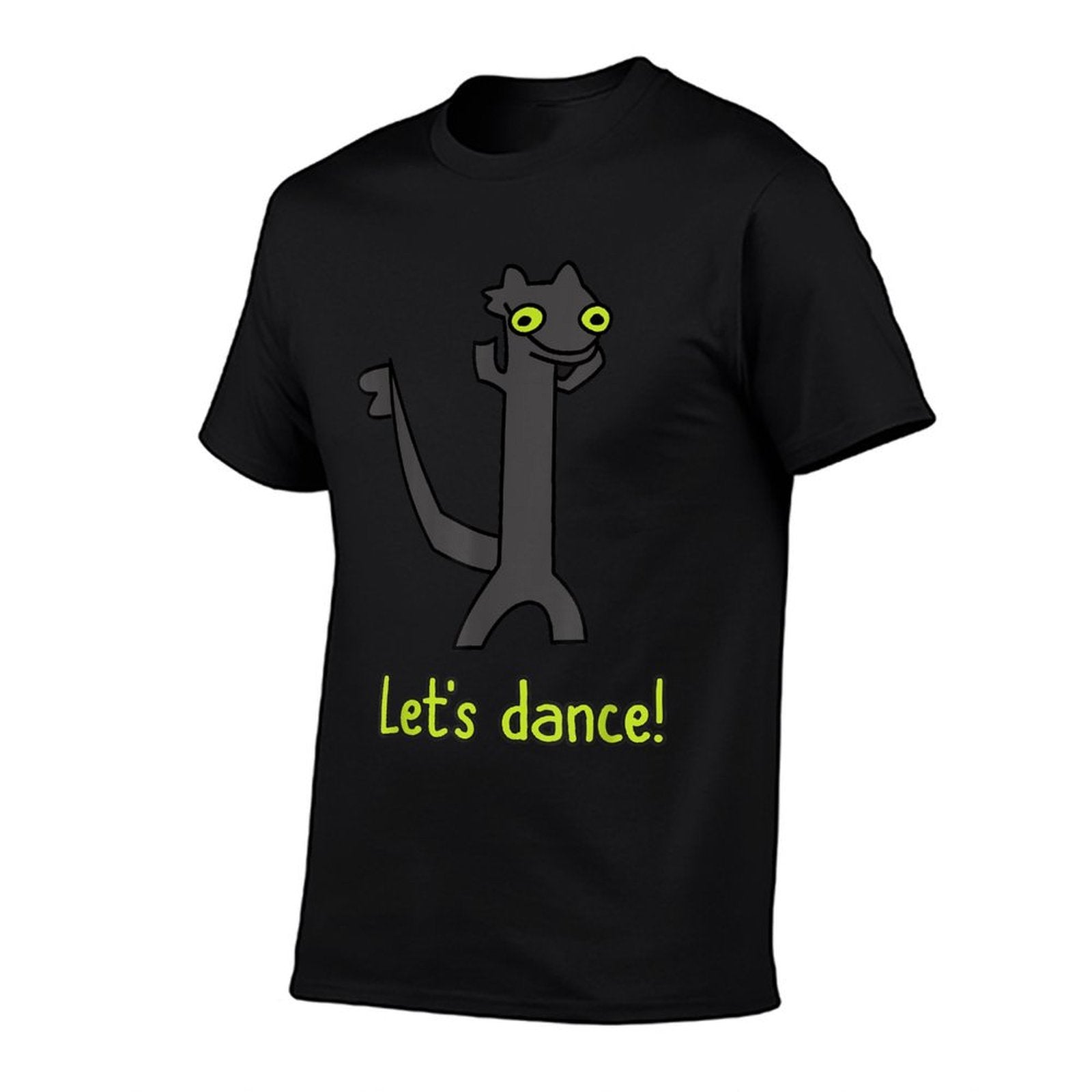 Funny Cartoon Kids Dragon Dance Meme Lets Dance  Versatile T-Shirt