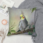 Cockatiel Soft Easy Maintenance Throw Pillow