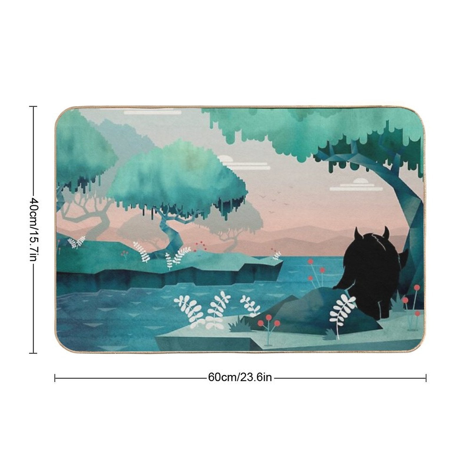 The Journey  Dirt-Trapping Bath Mat