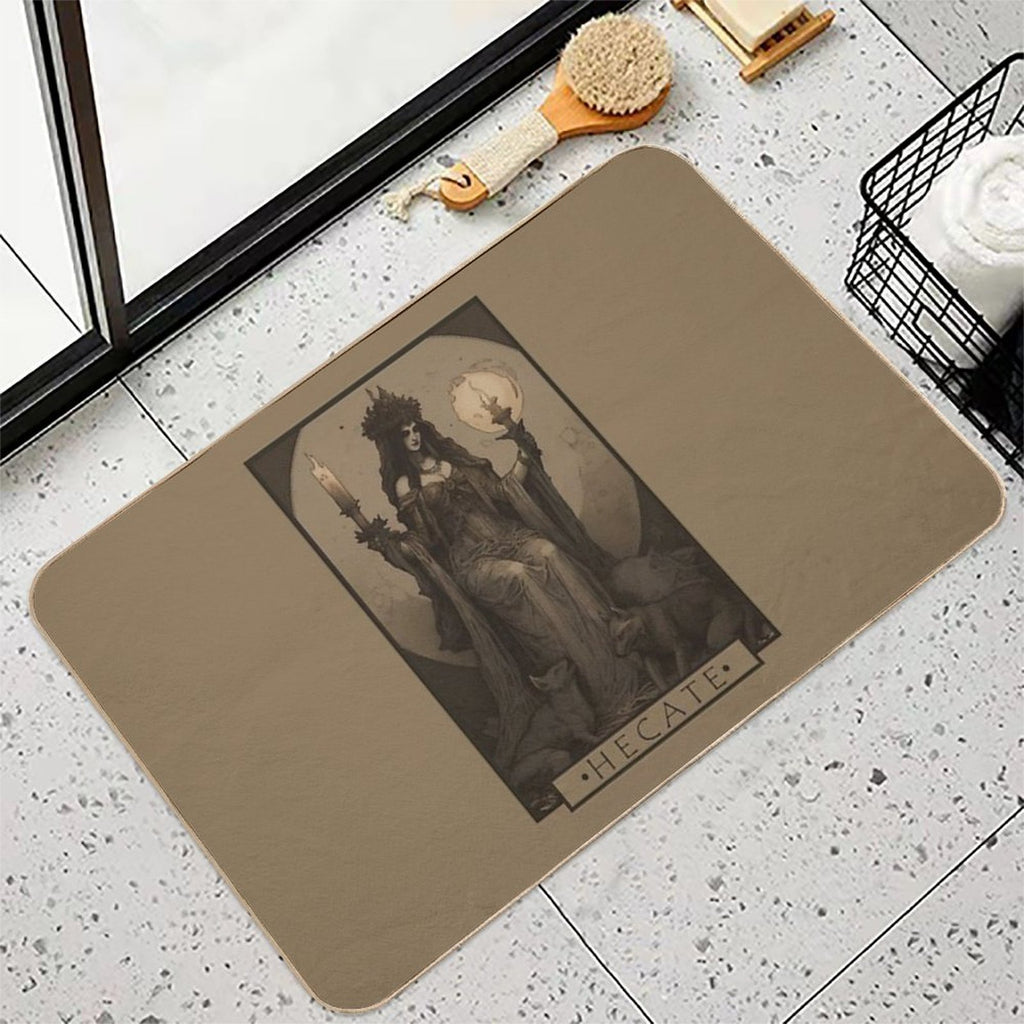 Hecate Goddess  Versatile Bath Mat