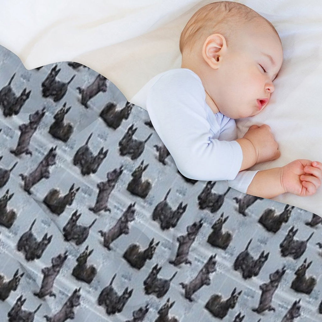 The Scottish Terrier Eco-conscious Throw Blanket
