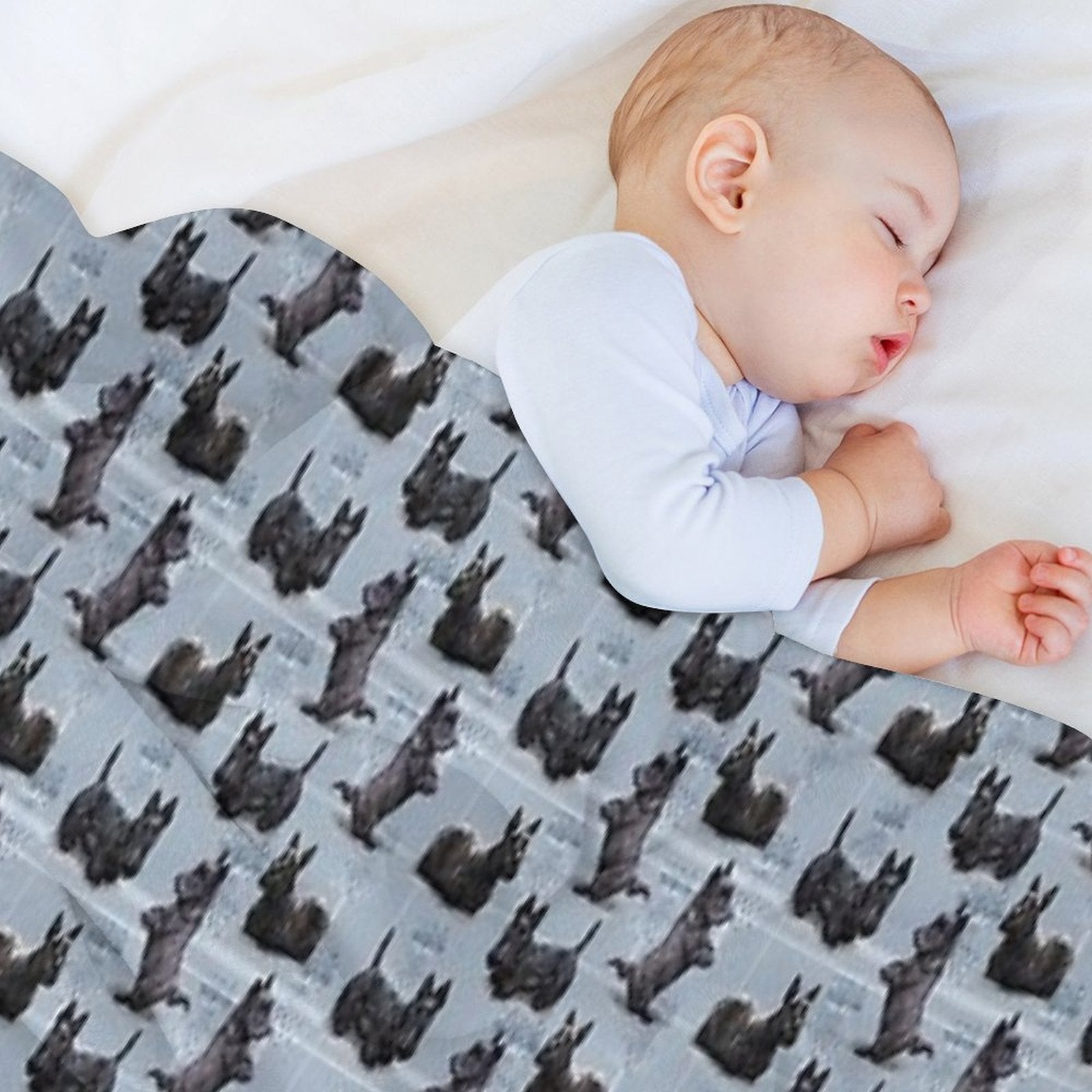 The Scottish Terrier Eco-conscious Throw Blanket