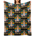 Funny Only Judy Can Judge Me Retro Vintage Sustainable Throw Blanket