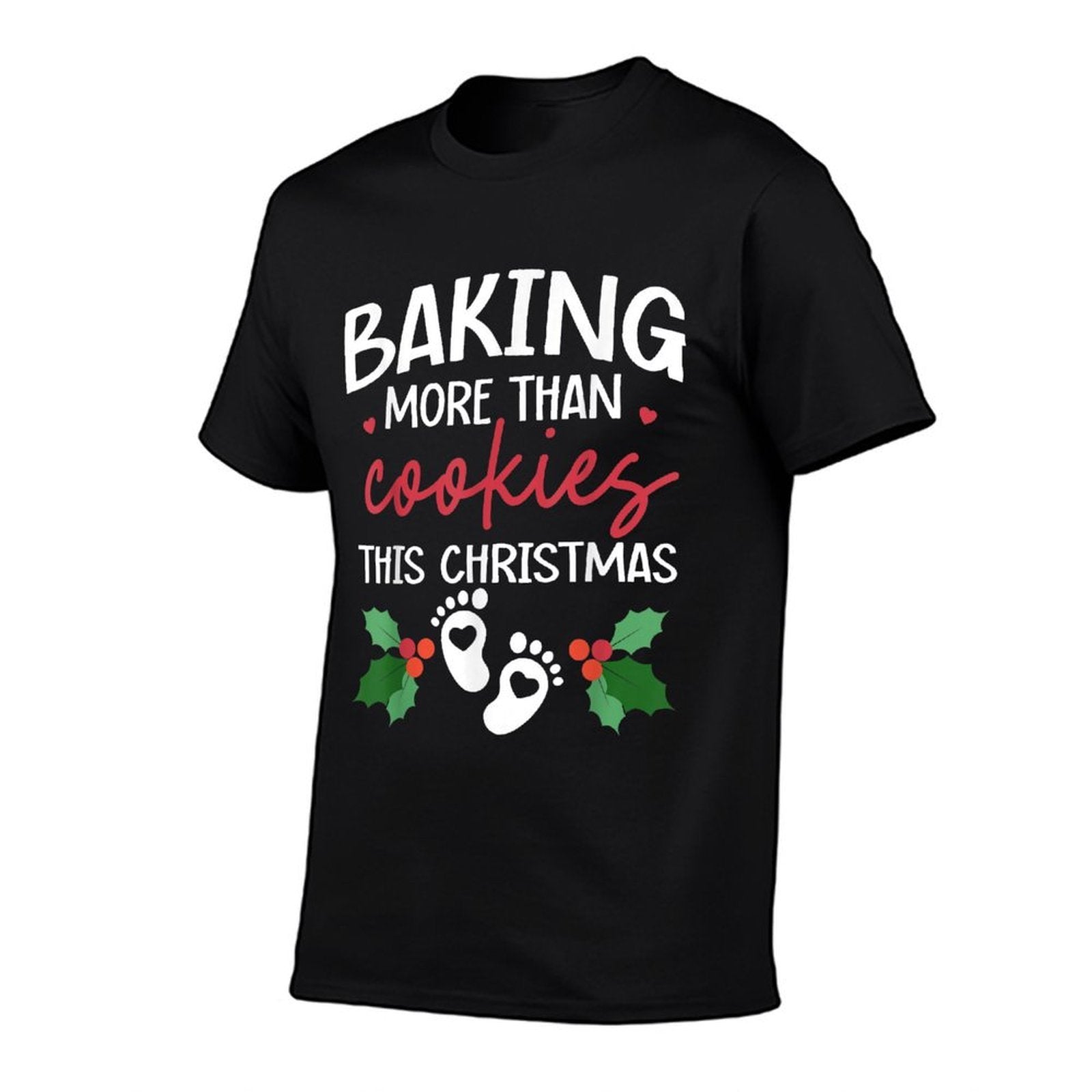 Baking More Than Cookies This Christmas Baby Announcement  Versatile T-Shirt