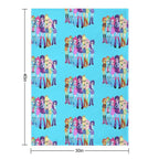 Squad of Friendship (Princess Twilight Ver.) Plush Throw Blanket