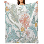 Rococo Botanical Wrinkle-free Throw Blanket