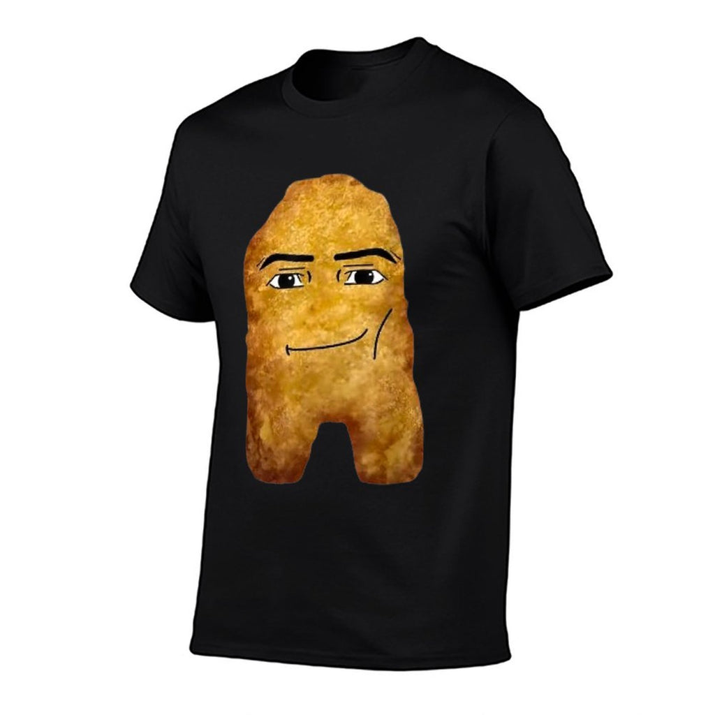 Funny Viral Chicken Nugget Meme  Polyester Blend T-Shirt