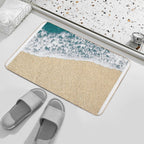 Summer Beach  Dirt-Trapping Bath Mat