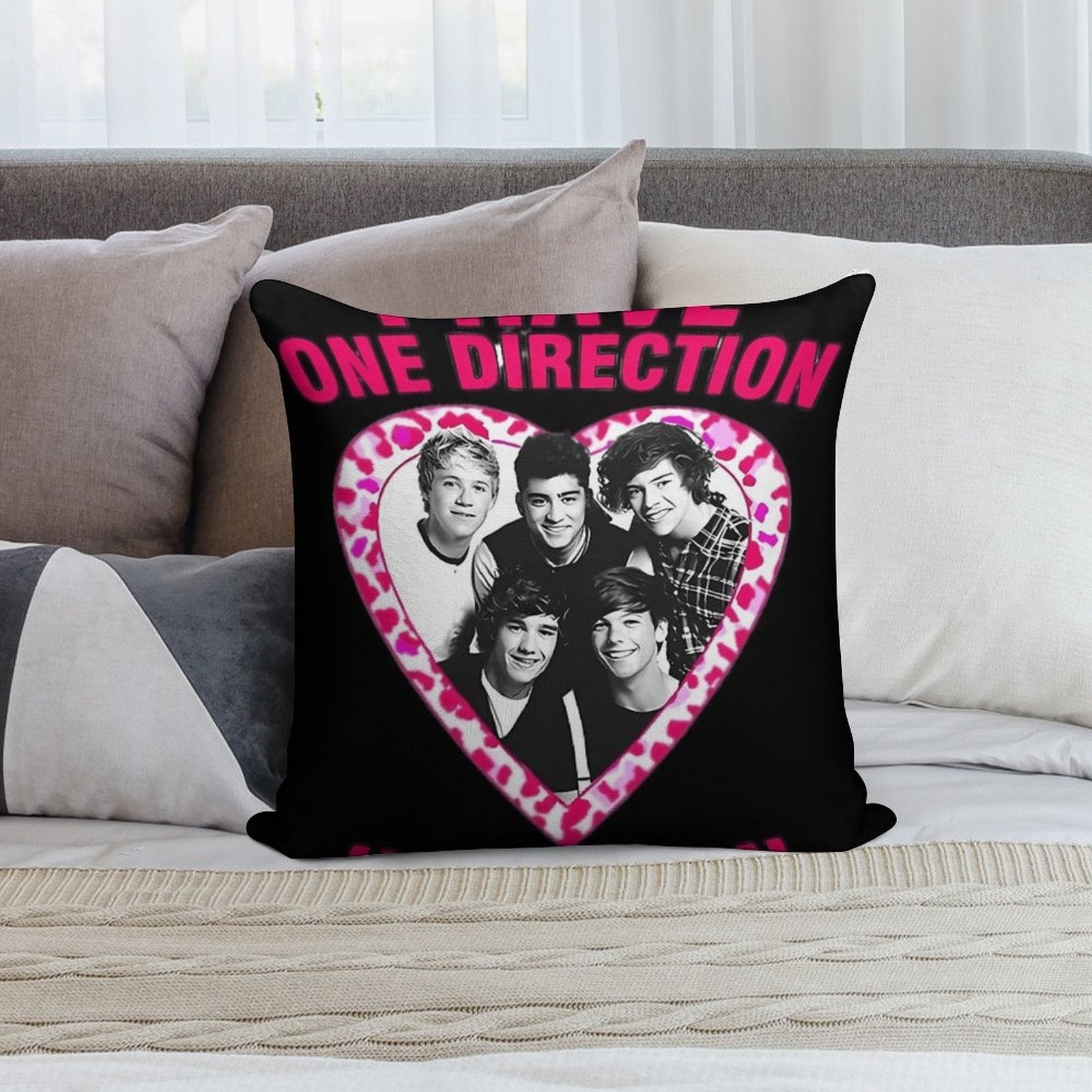 I Have One Direction Infection Soft Durable Construction Throw Pillow