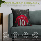 Marcus Rashford Soft Durable Construction Throw Pillow