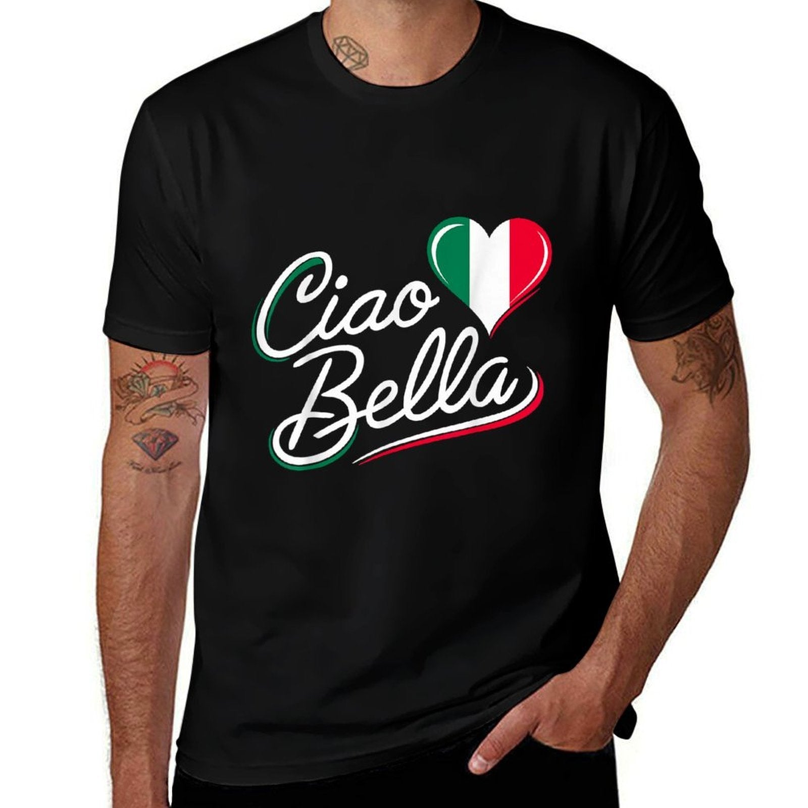 Ciao Bella Italian Italy  Lightweight T-Shirt