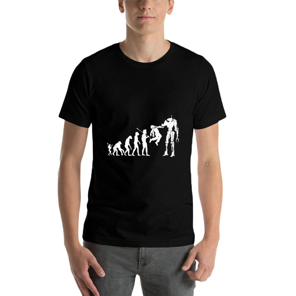 Funny Evolution To Termination  Soft T-Shirt