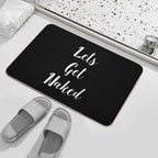 Lets Get Naked Funny  Eco-Friendly Bath Mat