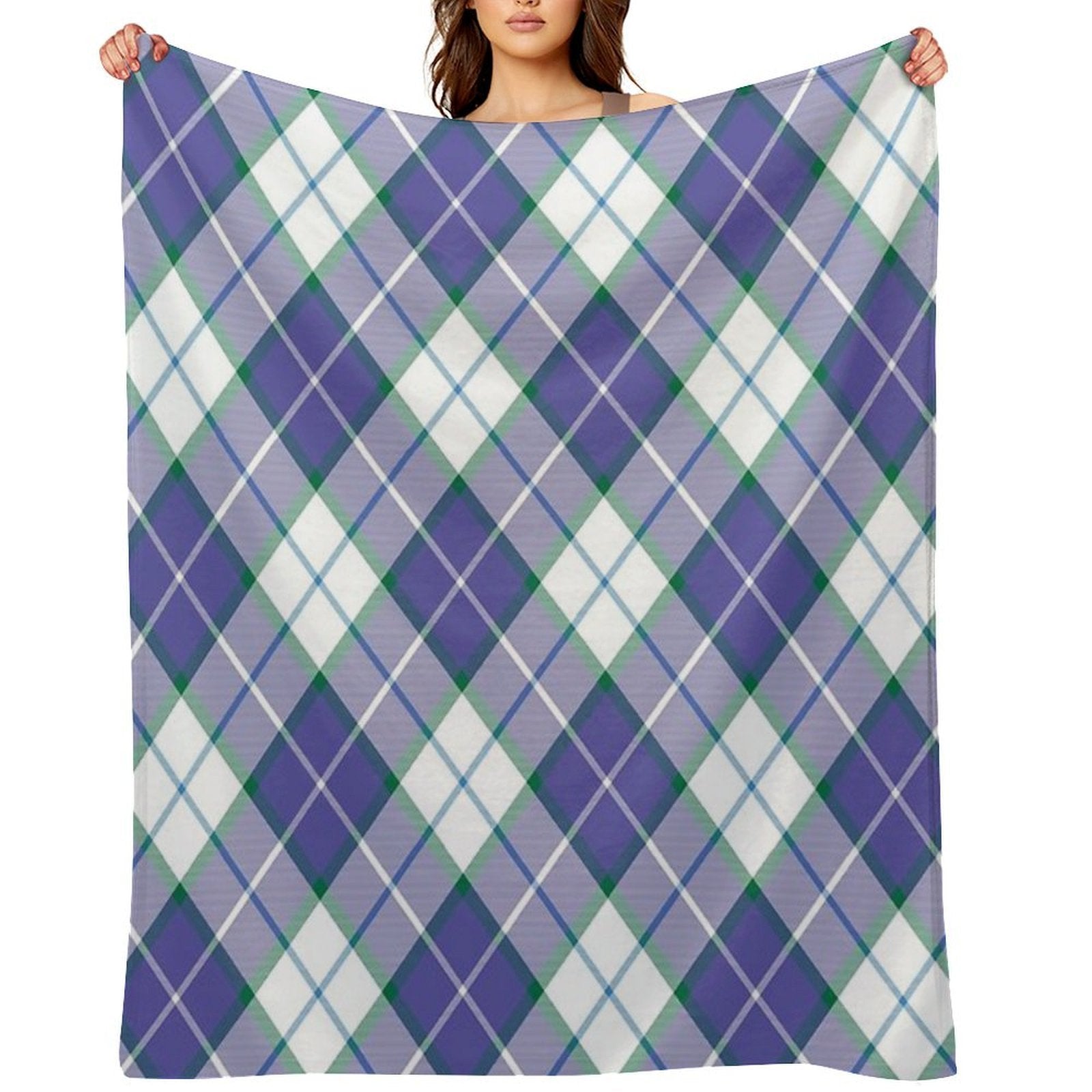 Northwest Tartan Sustainable Throw Blanket