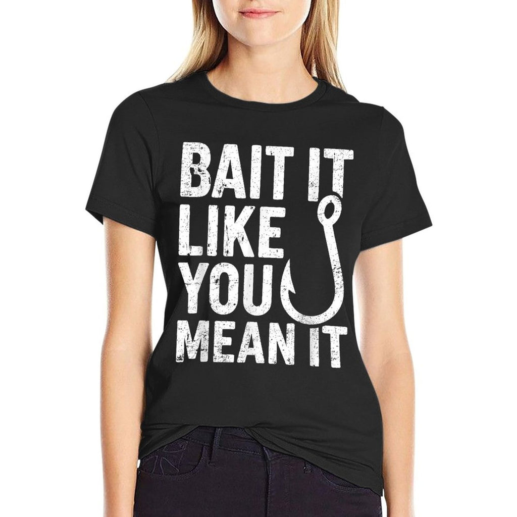 Mens Funny Fishing, Fisherman, Anglers  Moisture-wicking T-Shirt