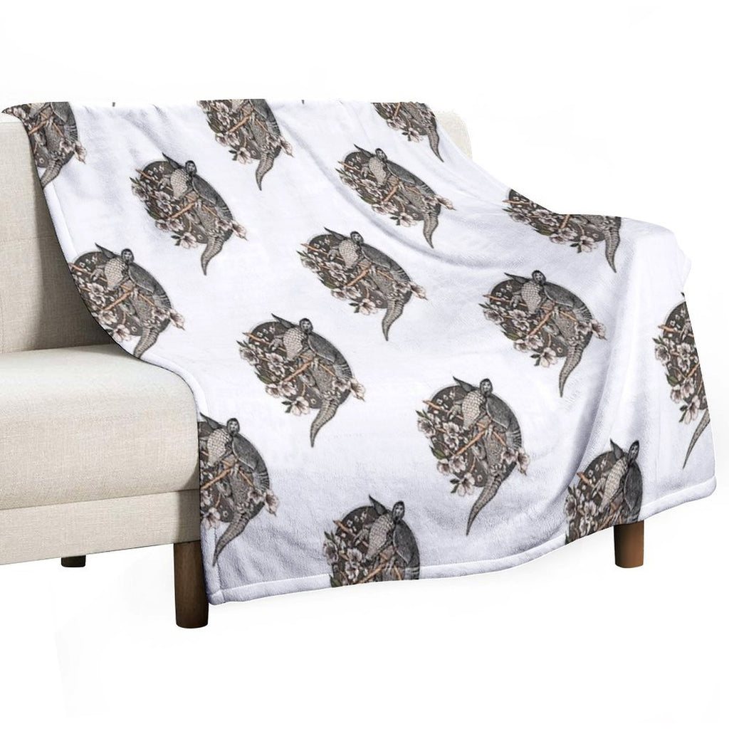 Armadillo Easy Care Throw Blanket
